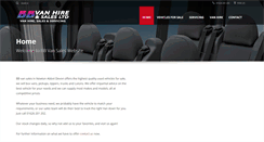 Desktop Screenshot of bbvansales.co.uk